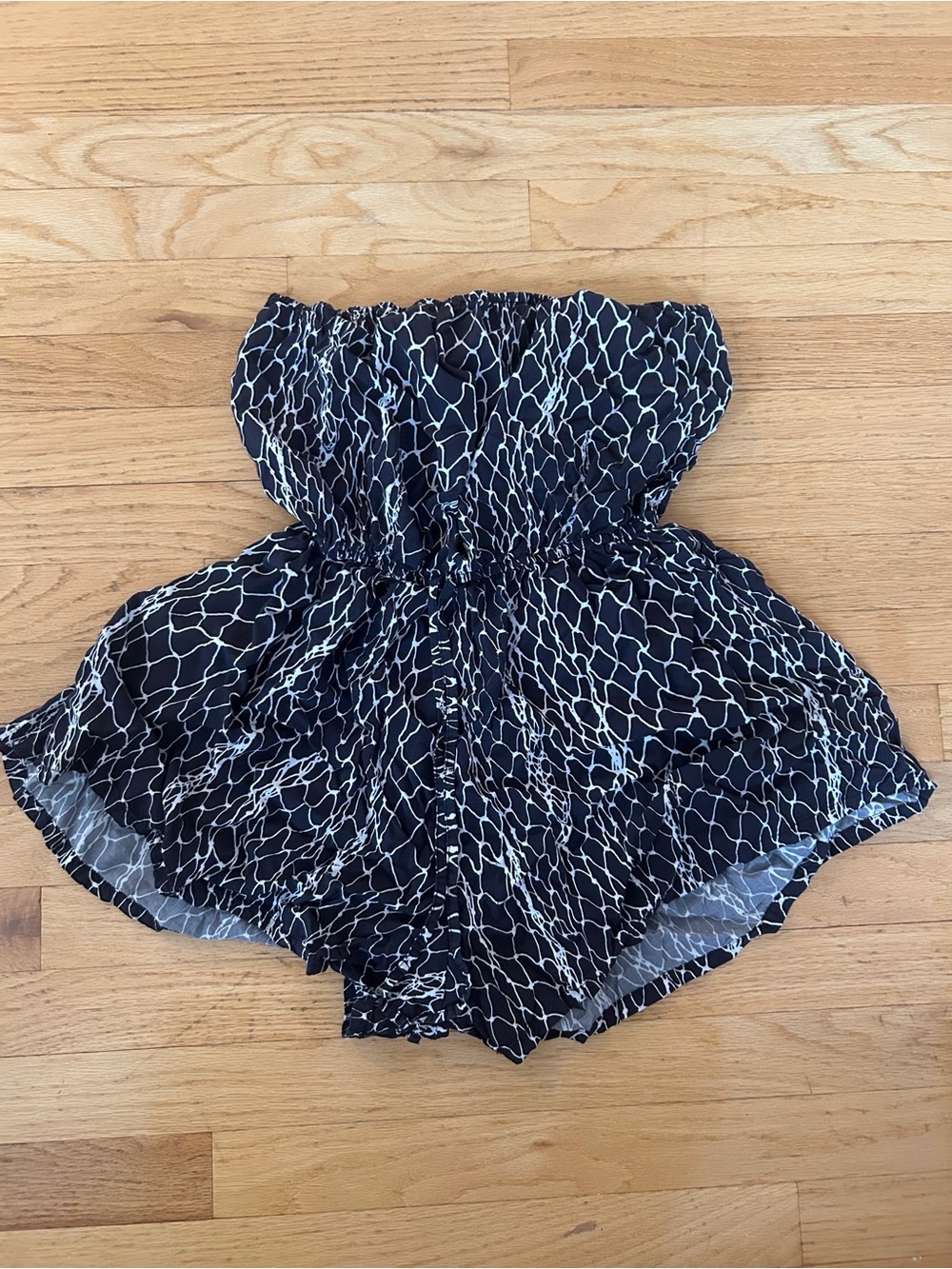 Wehi boutique strapless romper